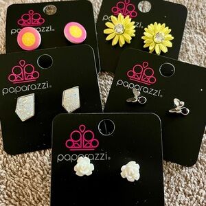 Paparazzi Yellow and White Jewelry Set Dazzling Accessories